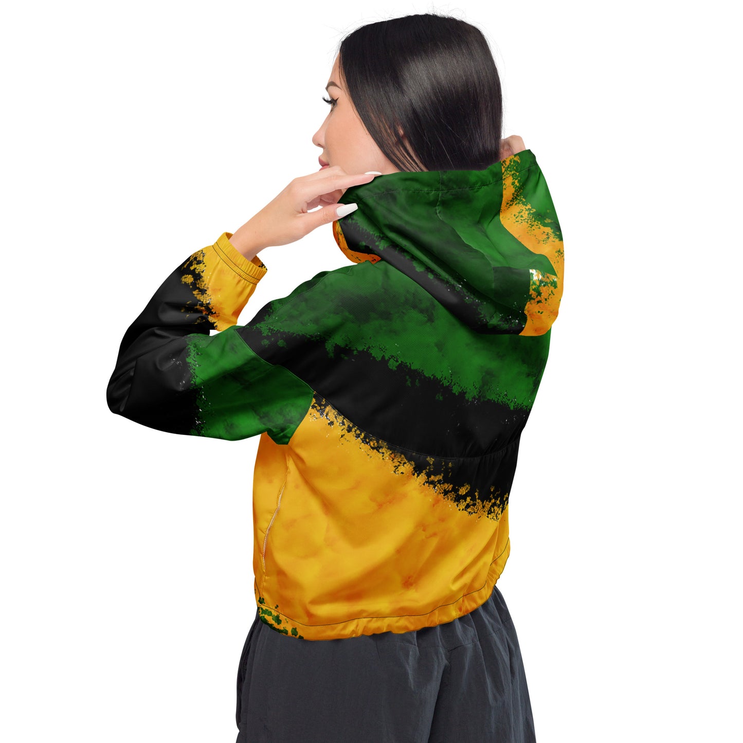 Women’s cropped windbreaker