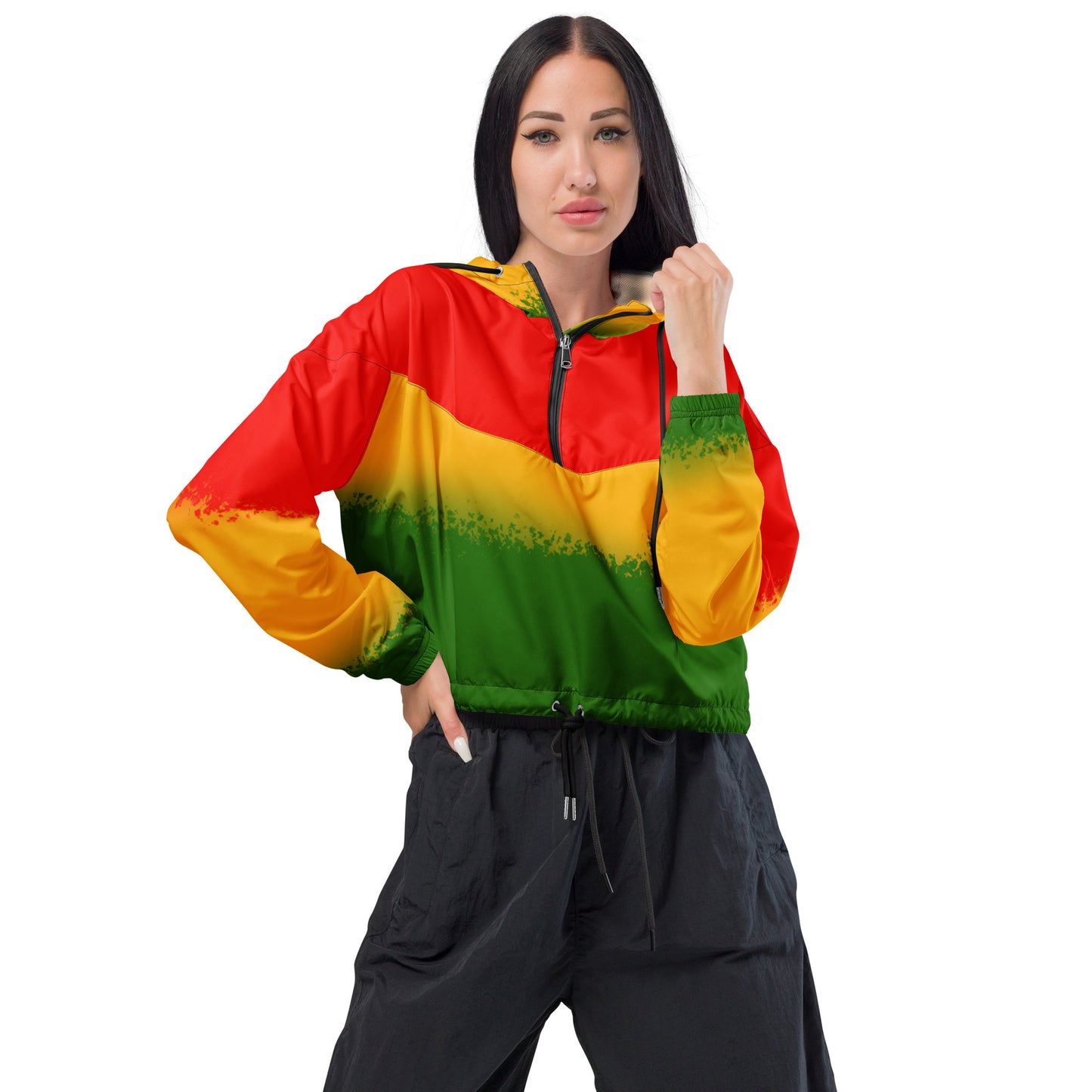 Women’s cropped windbreaker
