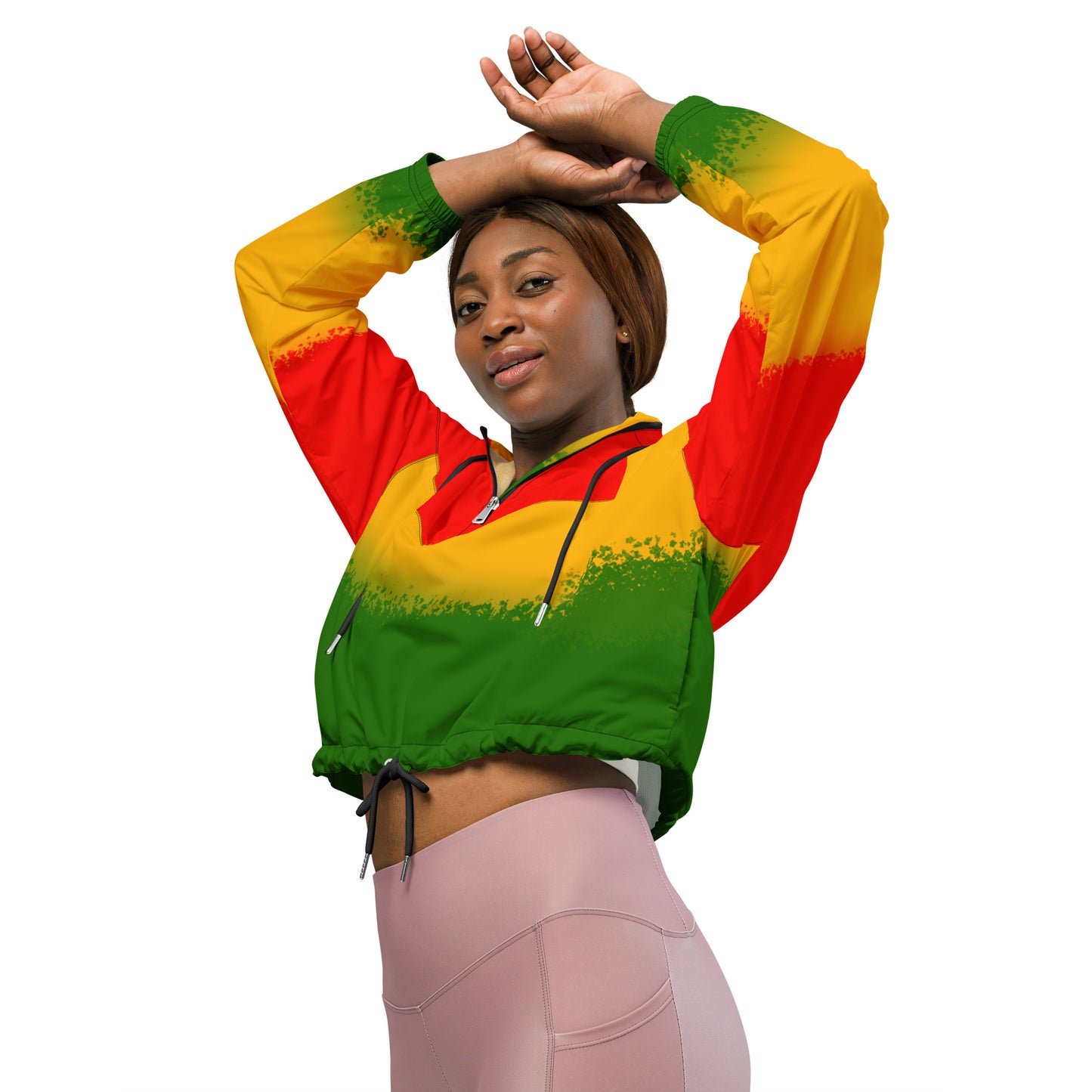 Women’s cropped windbreaker