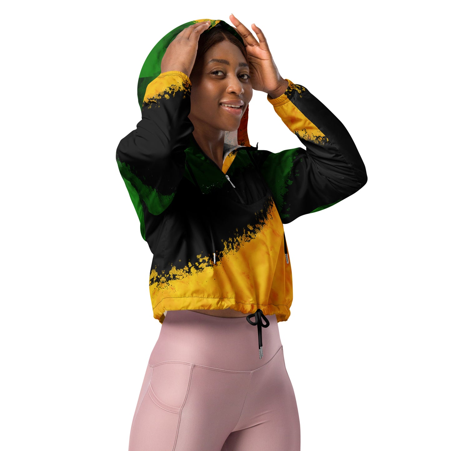 Women’s cropped windbreaker