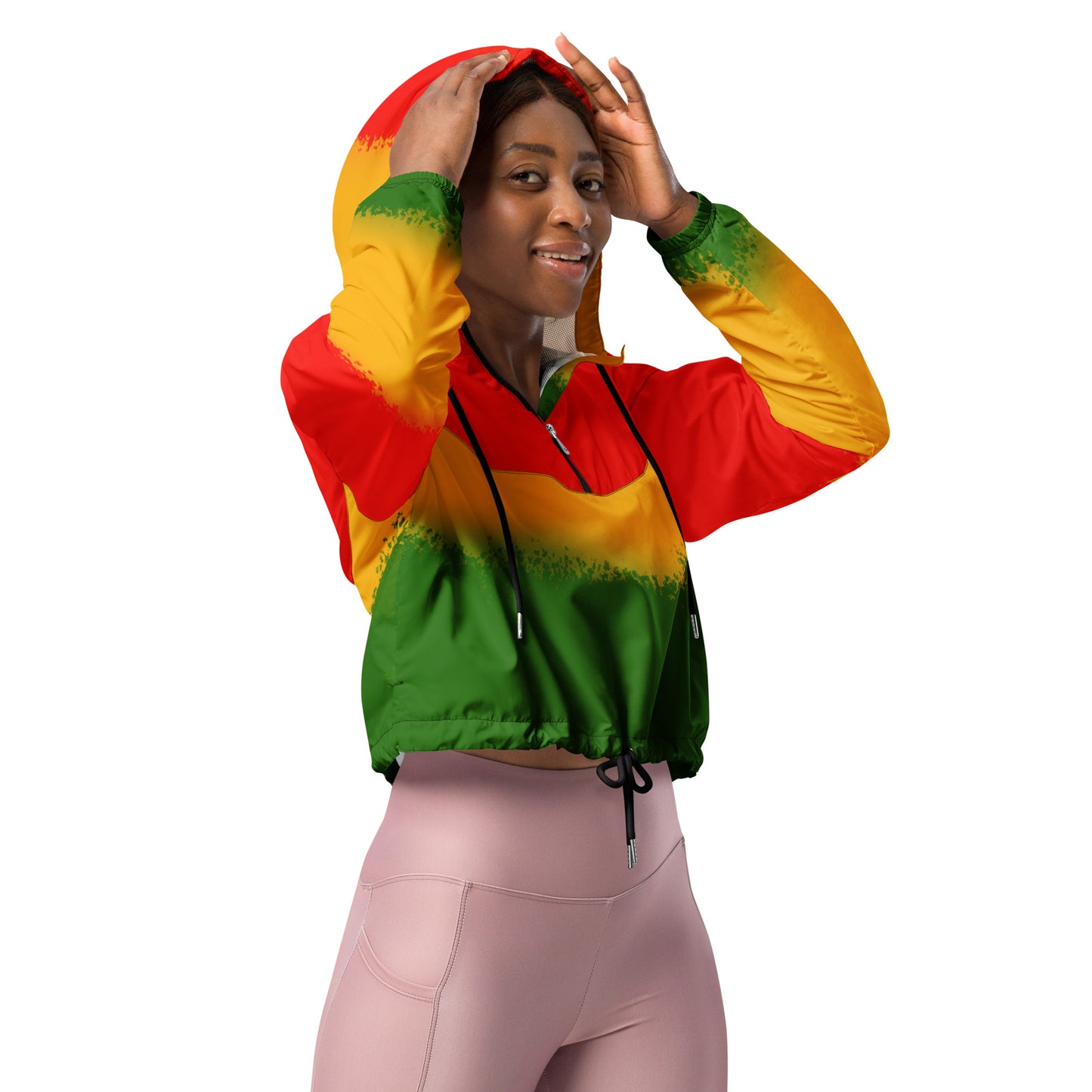 Women’s cropped windbreaker