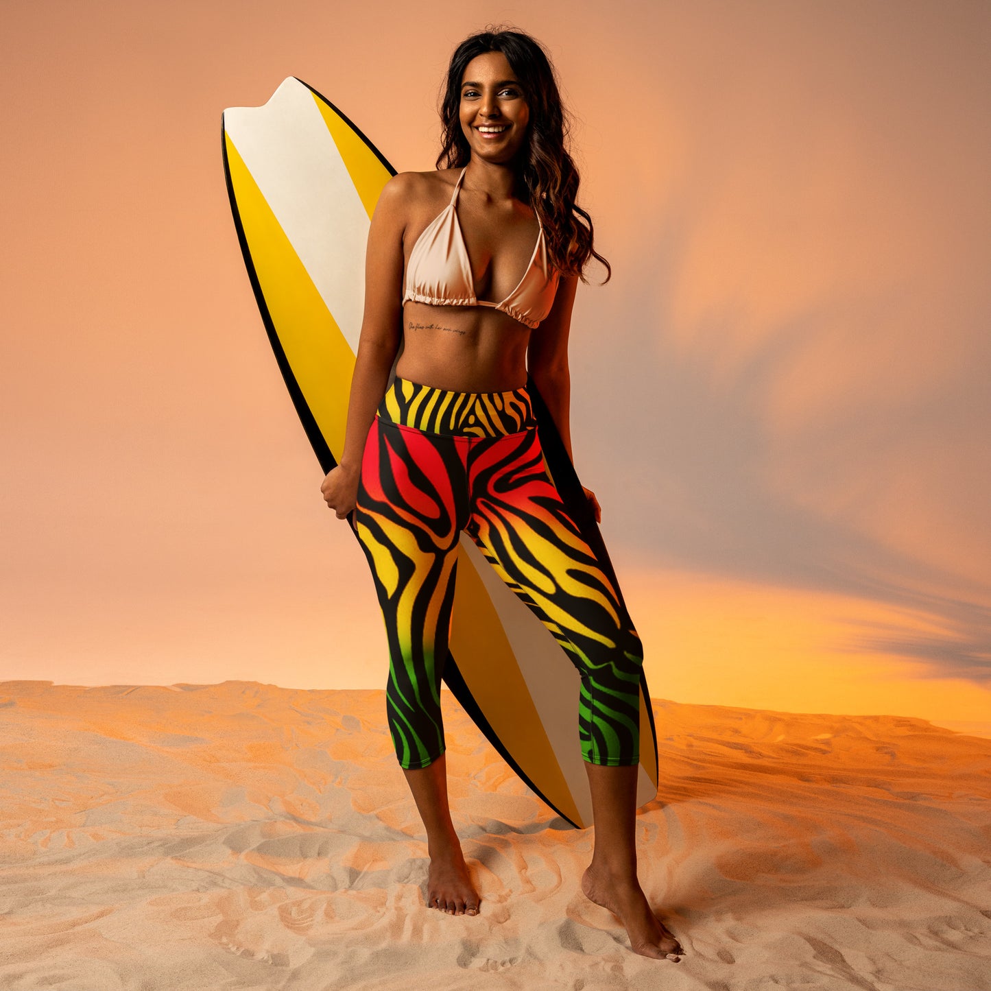 One Love Yoga Capri Leggings