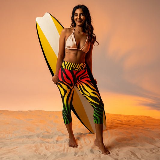 One Love Yoga Capri Leggings