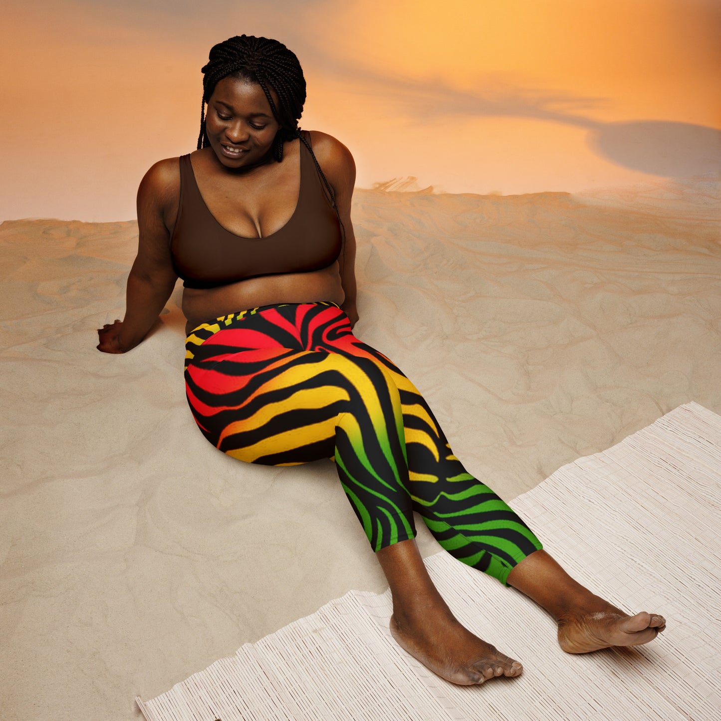 One Love Yoga Capri Leggings