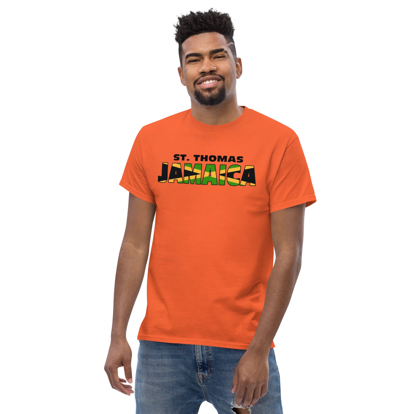 St. Thomas Jamaica Men's classic tee