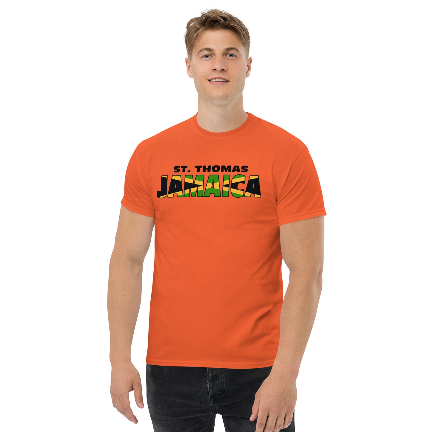 St. Thomas Jamaica Men's classic tee