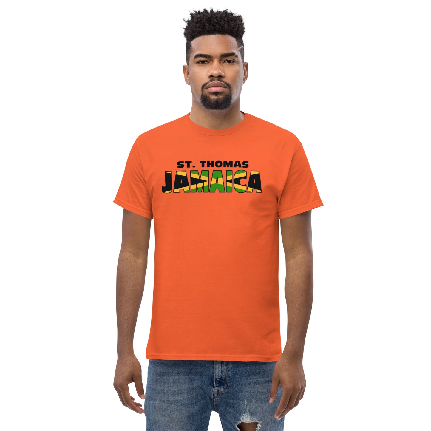 St. Thomas Jamaica Men's classic tee