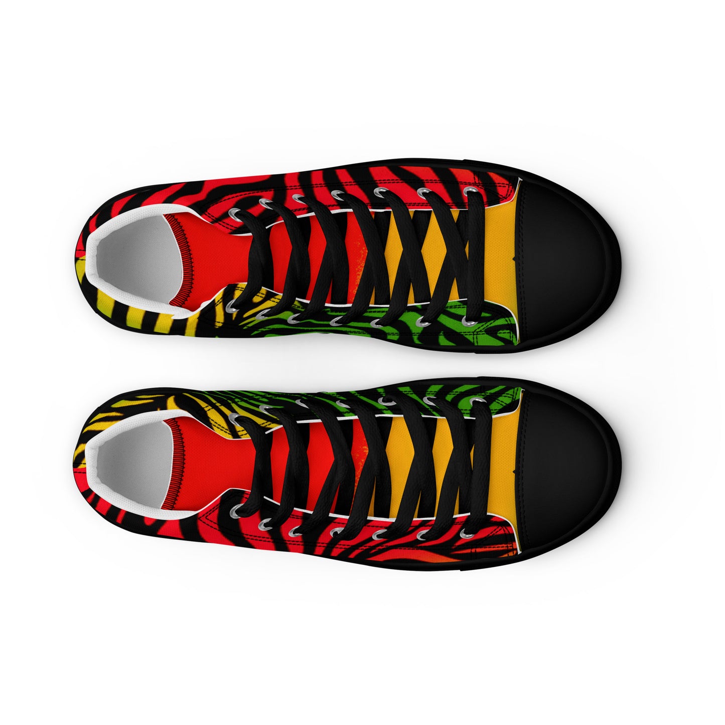 Men’s high top canvas shoes