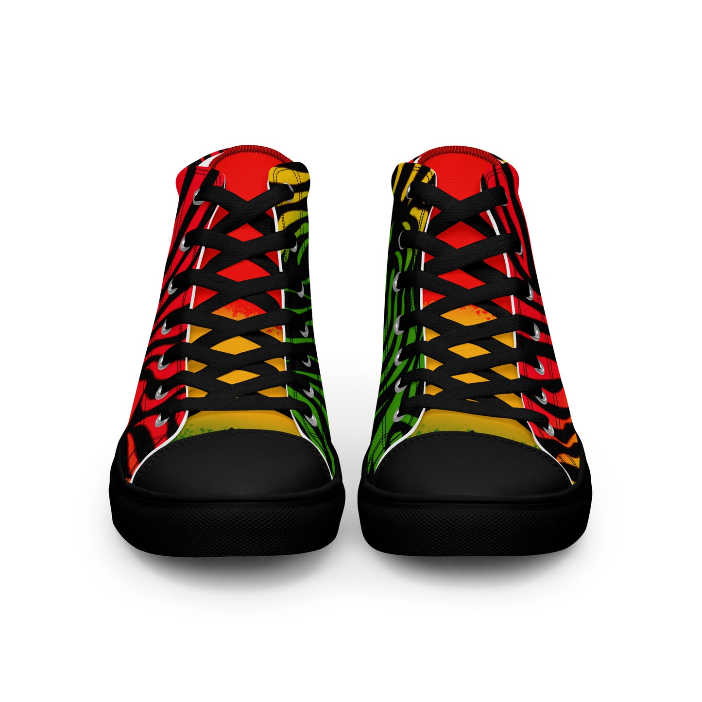 Men’s high top canvas shoes