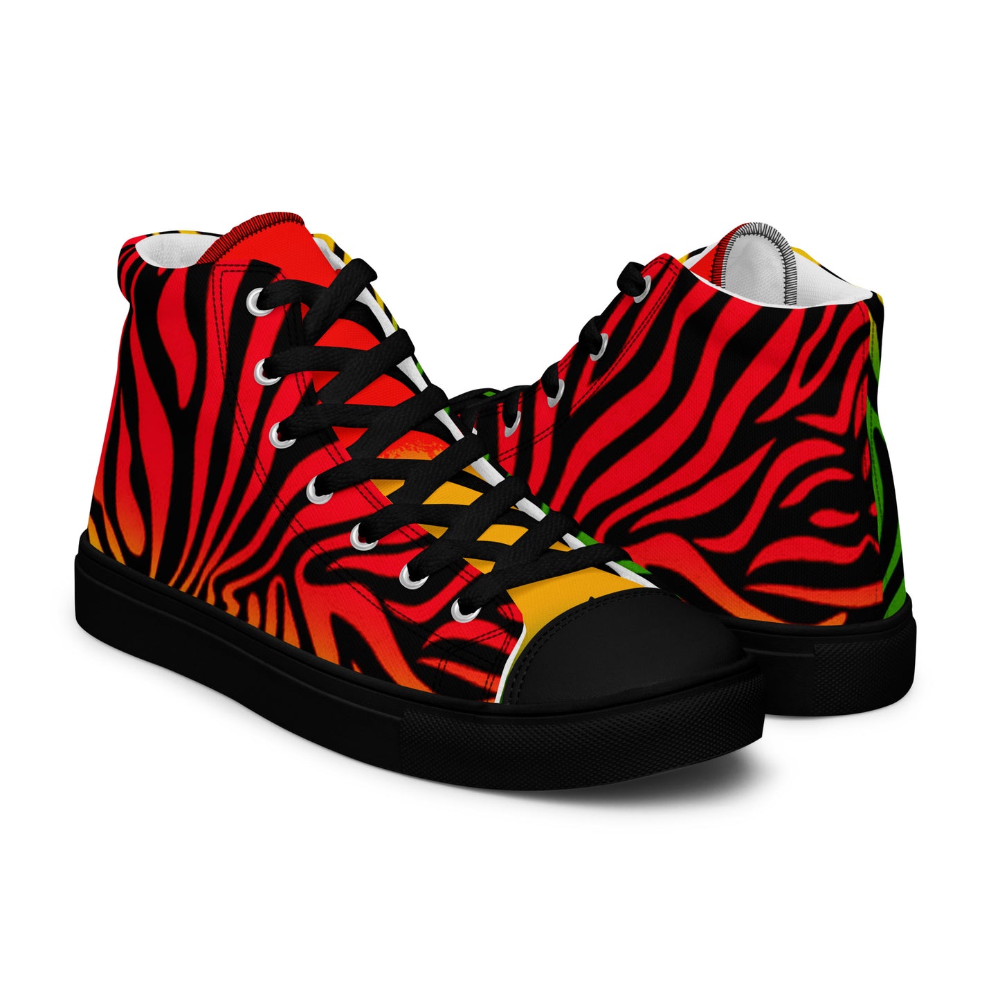 Men’s high top canvas shoes