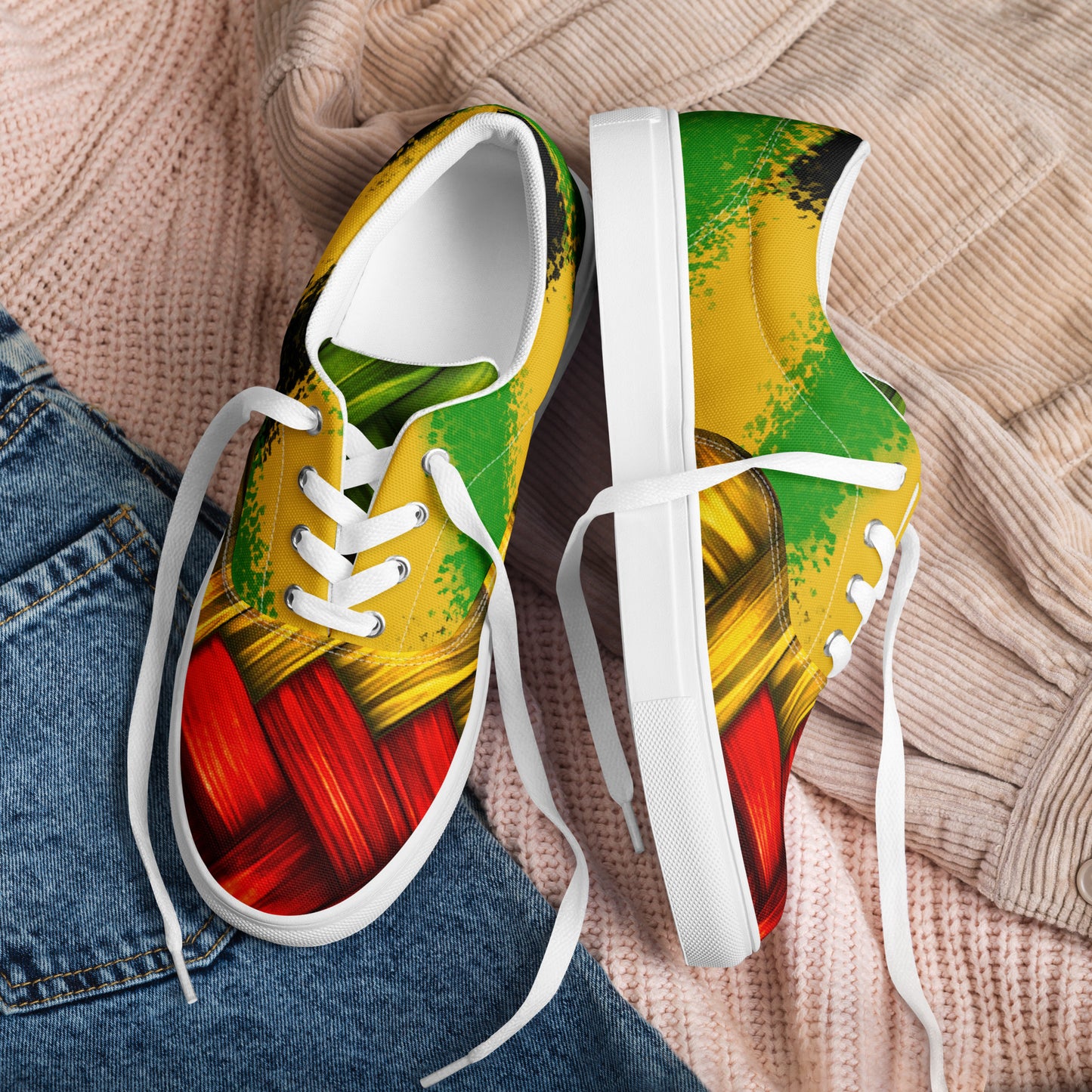 One Love Men’s lace-up canvas shoes