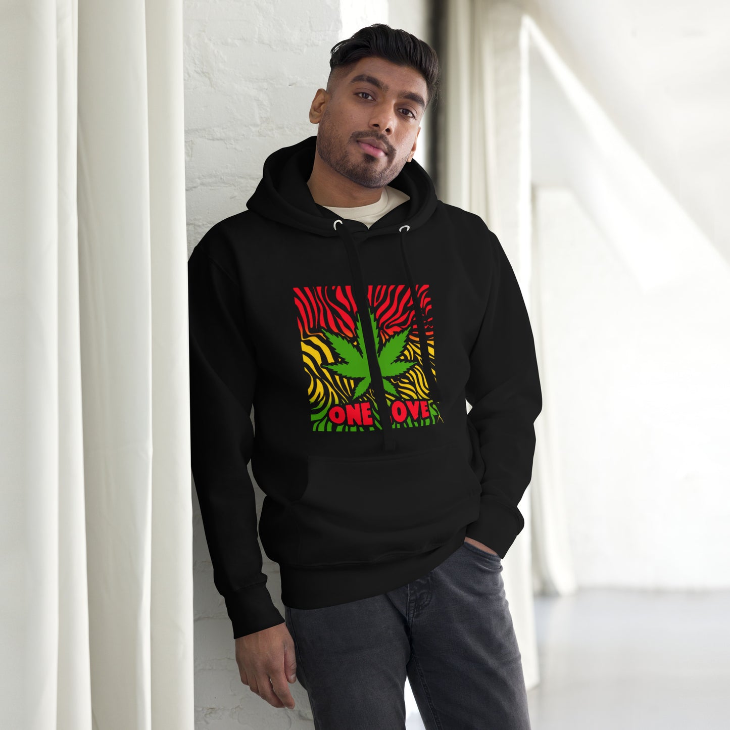 One Love Cannabis Unisex Hoodie