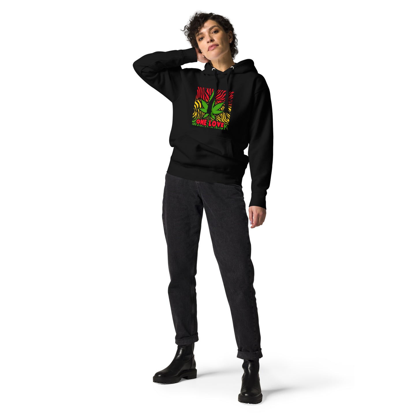 One Love Cannabis Unisex Hoodie