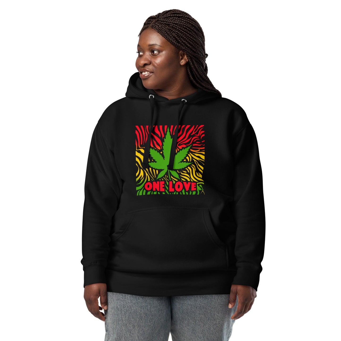 One Love Cannabis Unisex Hoodie