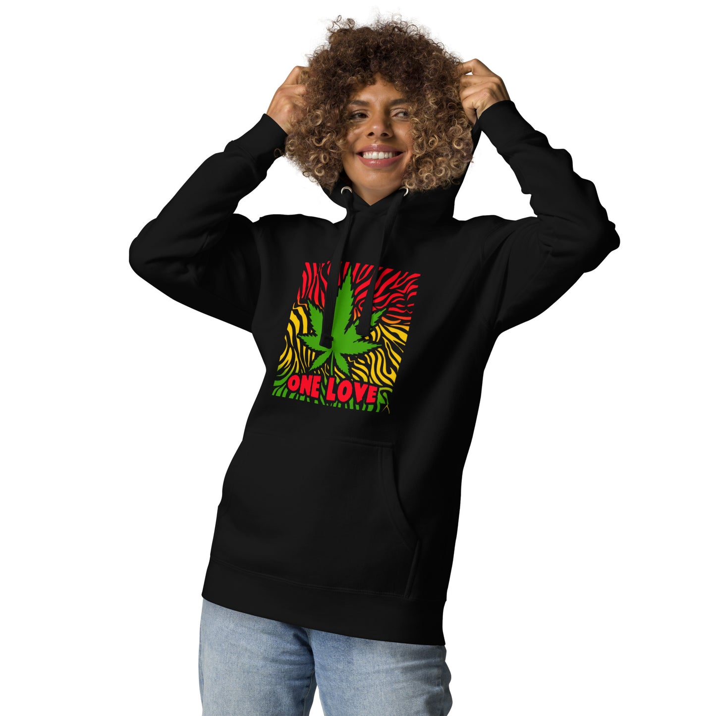 One Love Cannabis Unisex Hoodie