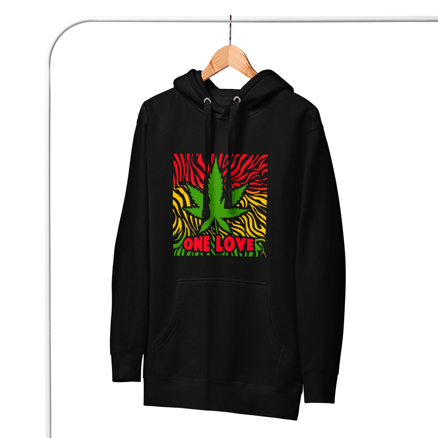 One Love Cannabis Unisex Hoodie