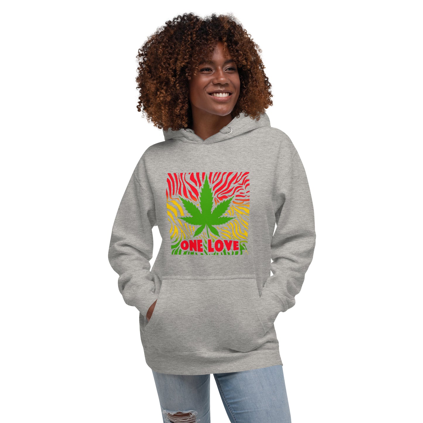 One Love Cannabis Unisex Hoodie