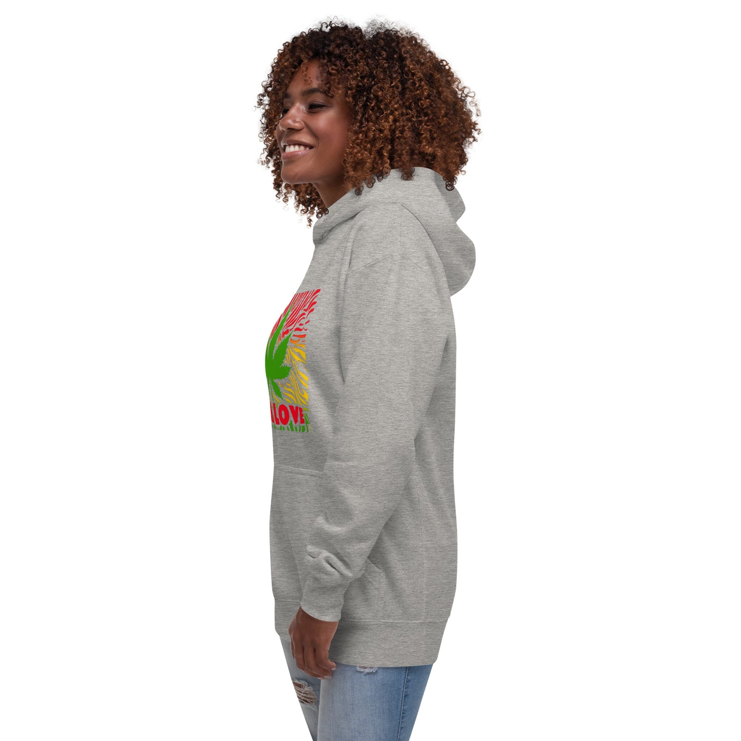 One Love Cannabis Unisex Hoodie