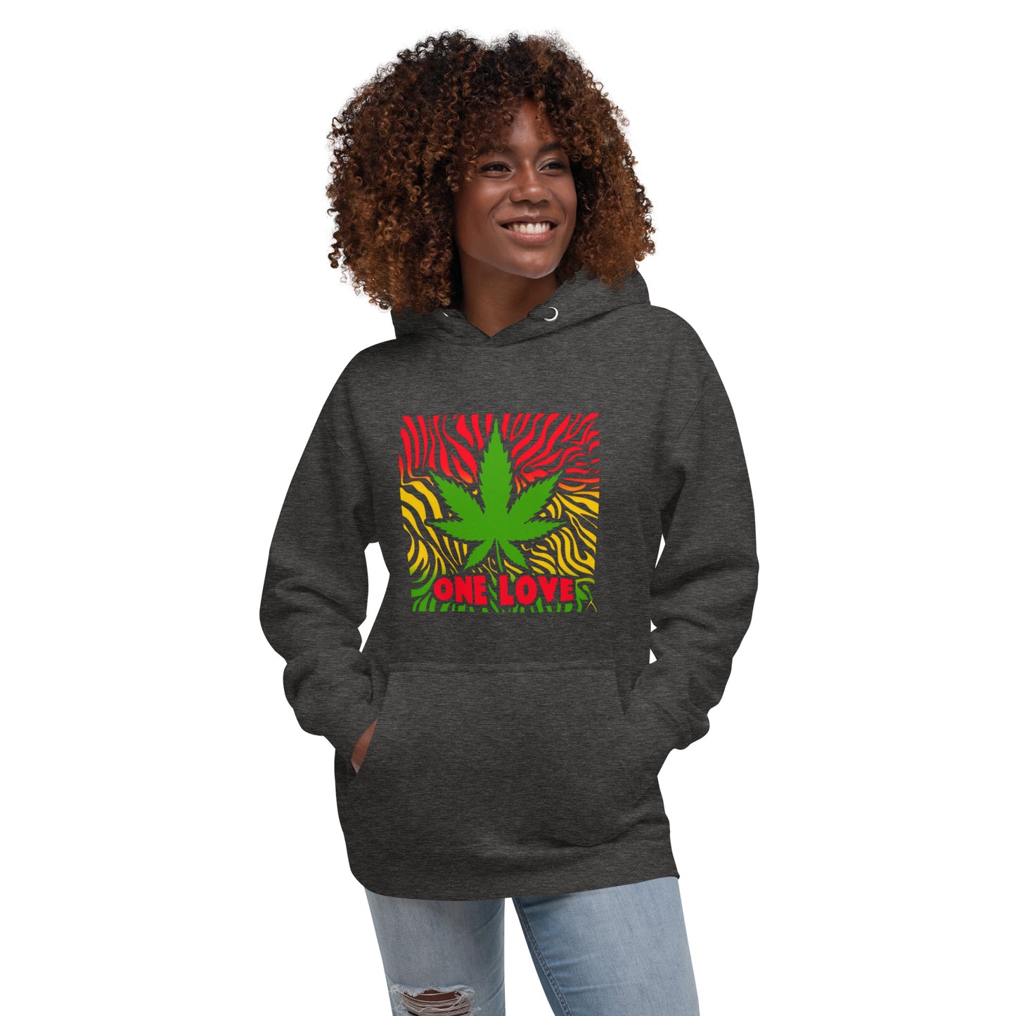 One Love Cannabis Unisex Hoodie