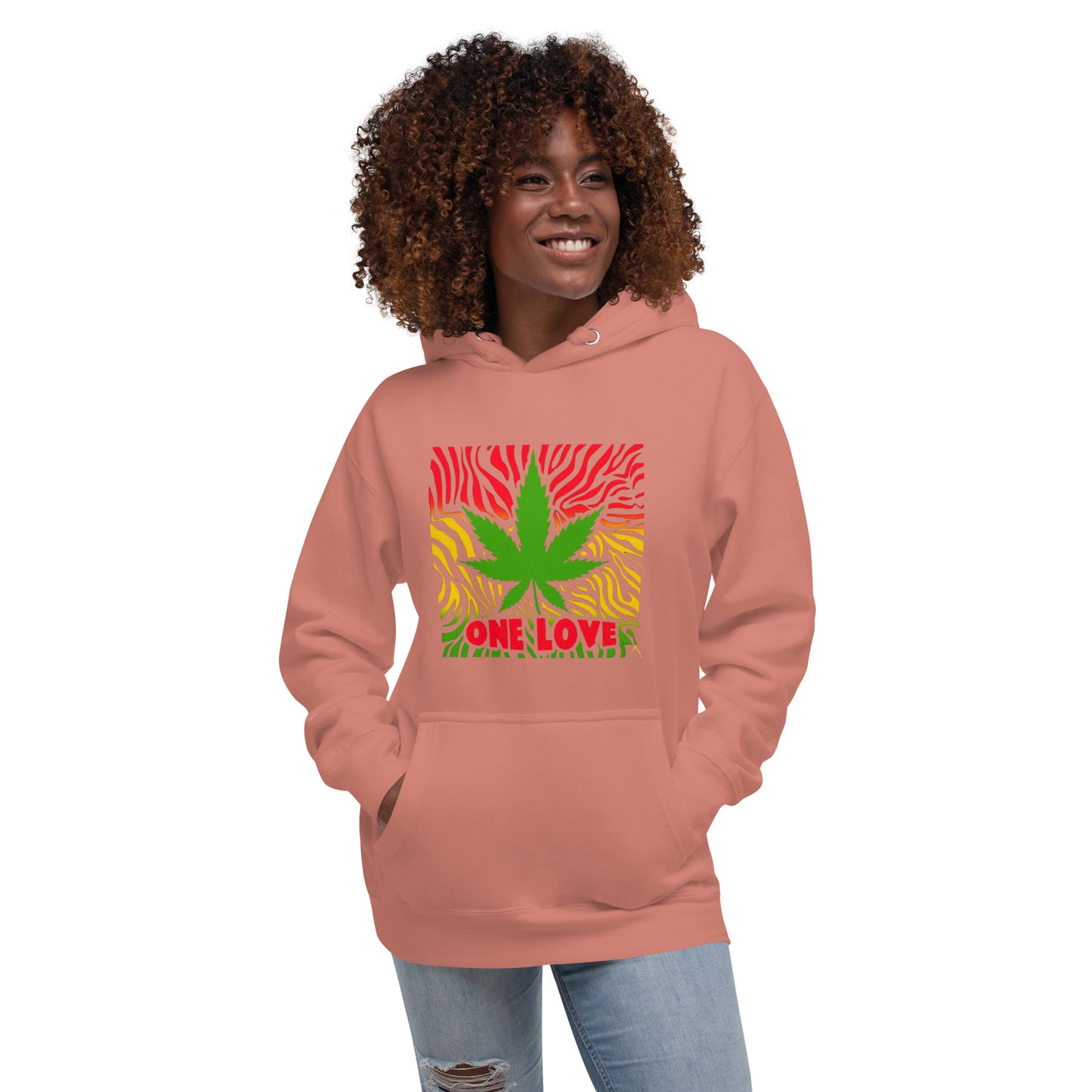 One Love Cannabis Unisex Hoodie