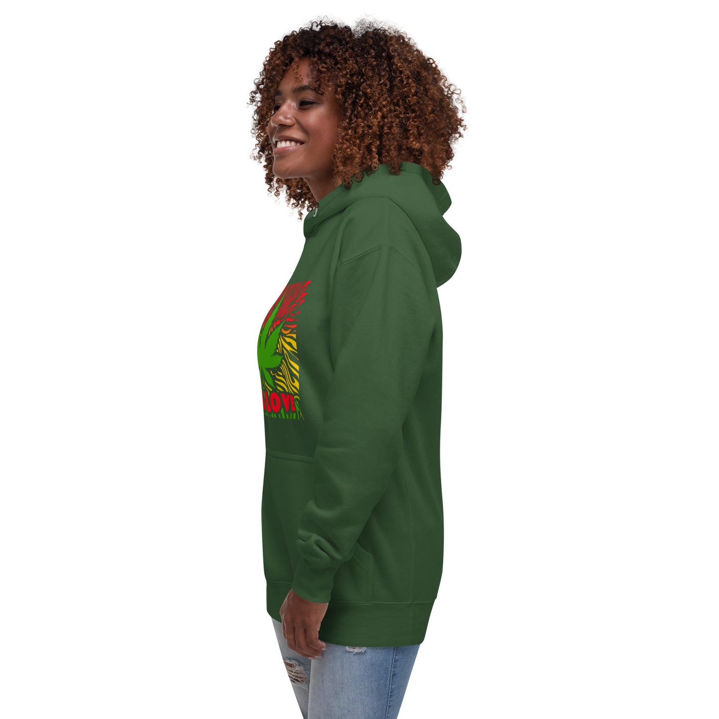 One Love Cannabis Unisex Hoodie