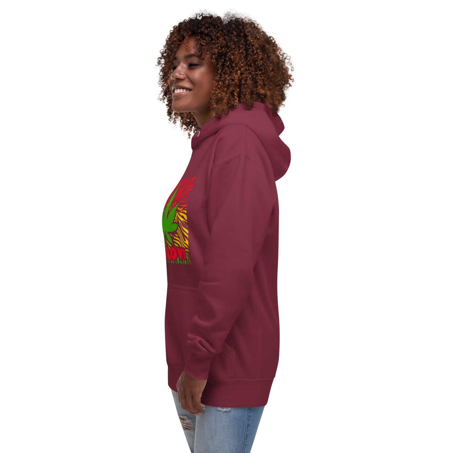 One Love Cannabis Unisex Hoodie