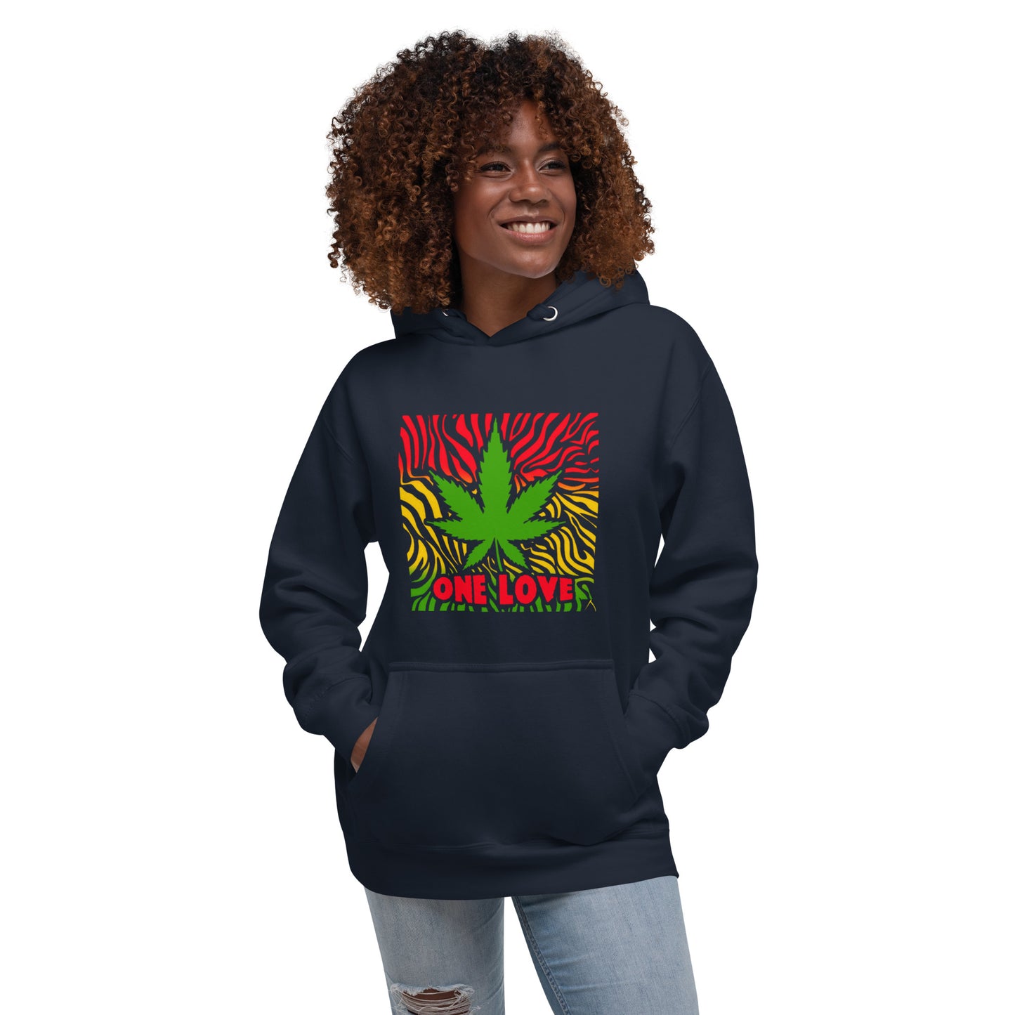 One Love Cannabis Unisex Hoodie