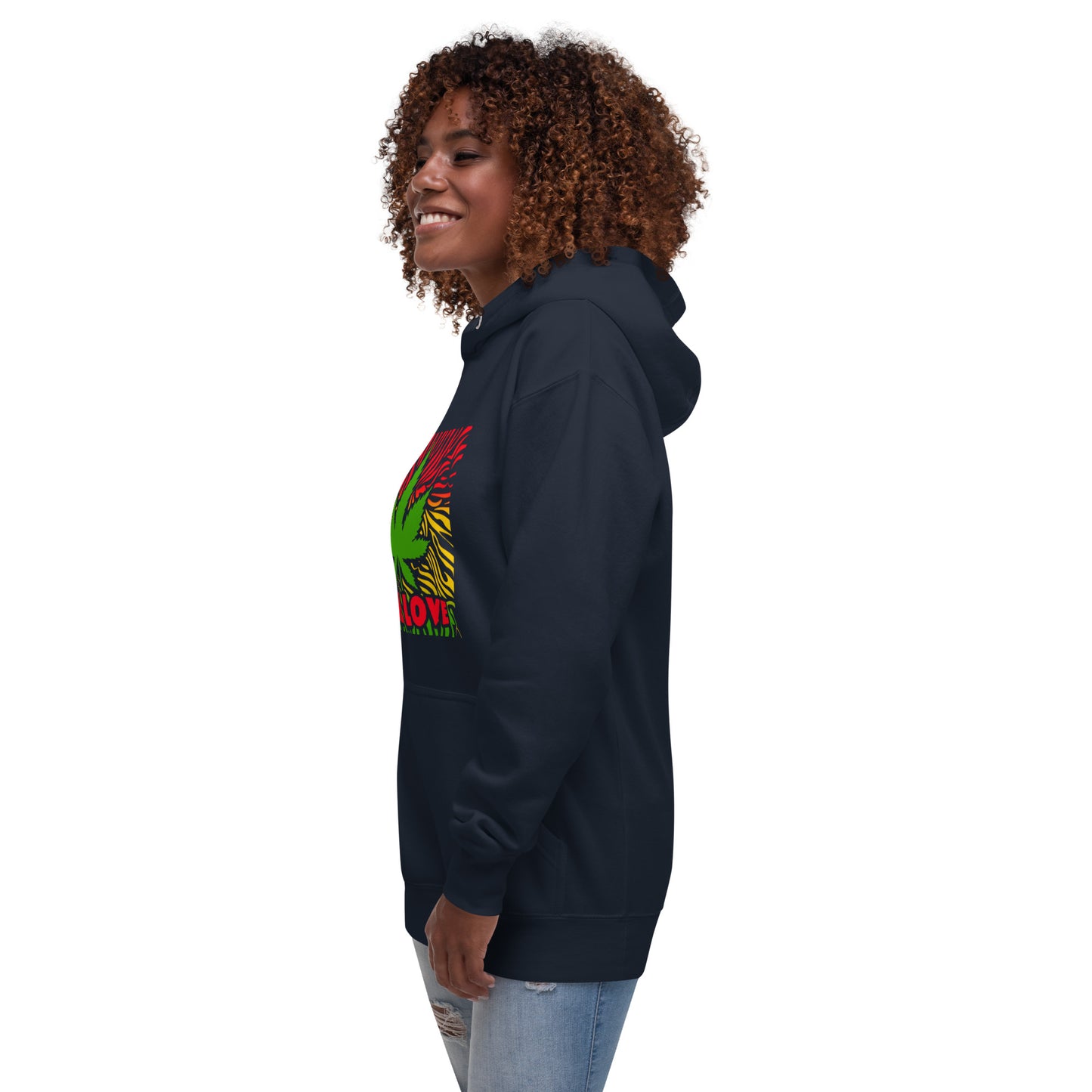 One Love Cannabis Unisex Hoodie