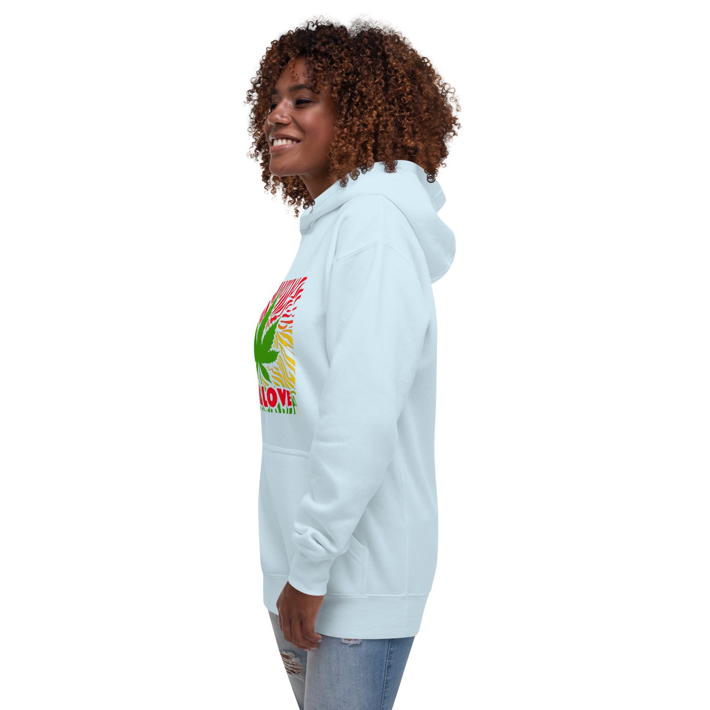 One Love Cannabis Unisex Hoodie