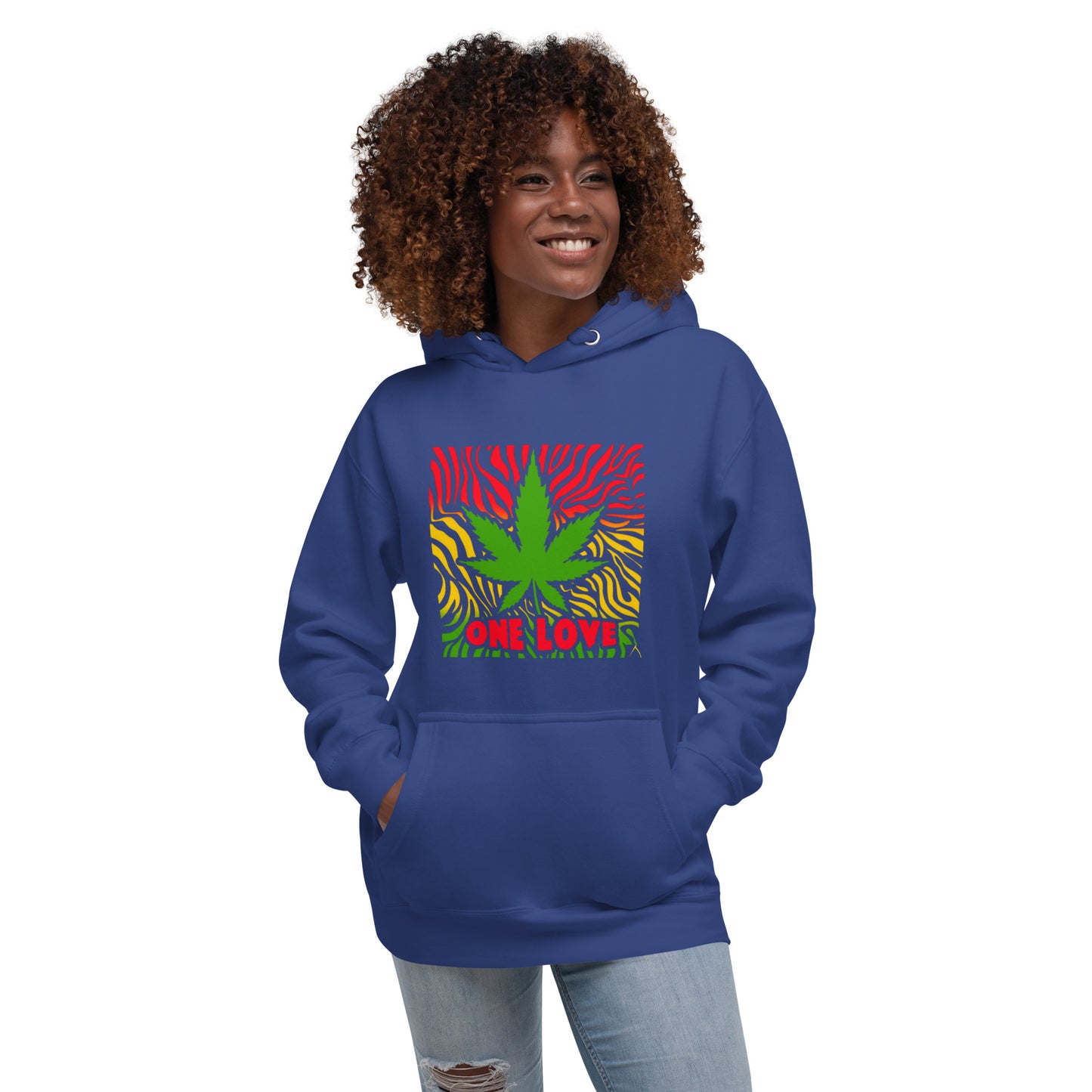 One Love Cannabis Unisex Hoodie