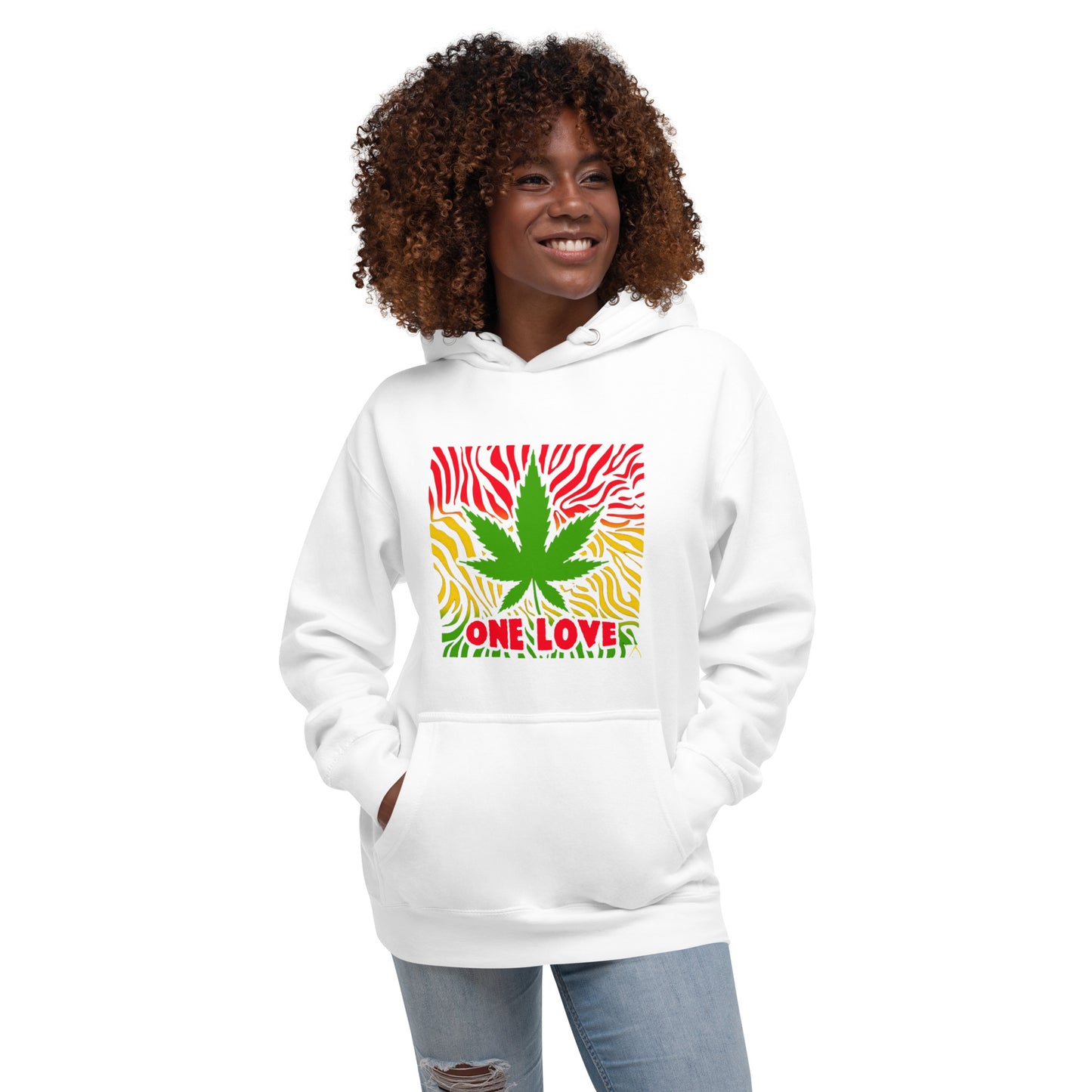 One Love Cannabis Unisex Hoodie